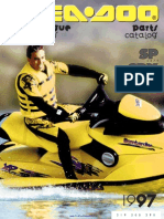 1997 SeaDoo SP (5879), SPX (5834,5661) Parts Catalog