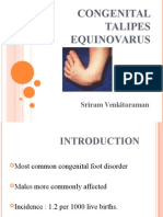 Congenital Talipes Equinovarus Final