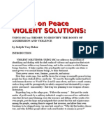 Essays On Peace: Violent Solutions SSC/SSC