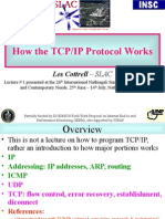 How The TCP/IP Protocol Works: Les Cottrell - SLAC