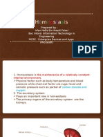 Form 5 Biology: Chapter 3 .3 Homeostasis