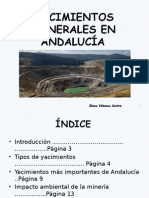 Yacimientos Minerales en Andalucía