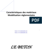  Caracteristiques Des Materiaux Modelisation Reglementaire