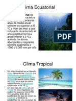 Clima Ecuatorial