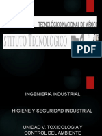 Toxicología y Control de Ambiente