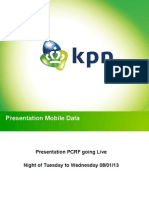 Presentation Mobile Data PCRF Going Live Version 02