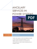 Ancillary Services in Power Systems