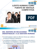 El Talento Humano Como Fuente de Ventaja Competitiva