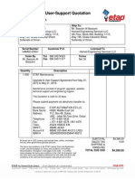 Upgrade and User-Support Quotation: Number: Q10945 Rev. Date: April 20, 2015