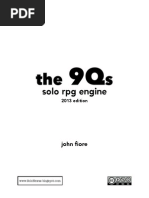 The S: Solo RPG Engine