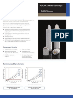 PEPLYN AIR Filter Cartridges: Performance Characteristics