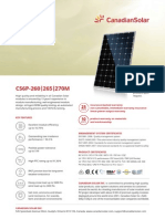 Datasheet CS6P-M en PDF