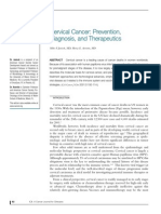 Cervical Cancer: Prevention, Diagnosis, and Therapeutics