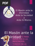 El Mason Ante La Divinidad