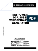 Generators Portable Supersilent DCA25SSI Rev 0 Final Manual DataId 19042 Version 1