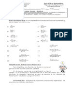 Guía Nº2 - Simplificación y Operatoria Algebraica