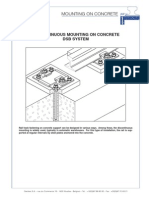 Mounting On Concrete DSB