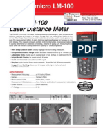 Micro LM-100 Laser Distance Meter