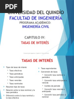 Capitulo 4 Tasas de Interes IC