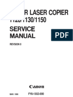 Canon CLC 1120, 1130, 1150 Service Manual