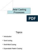 Metal Casting Processes