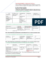 Tableau de Financement Resume