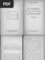 Benedict, Ruth - Capitulos 2 y 3 - El Hombre y La Cultura (Comprimido) PDF