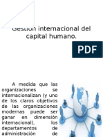 Gestión Internacional Del Capital Humano