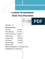 Od Report On Ovex Technologies