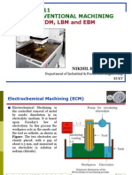 Lecture-12-Nonconventional Machining-ECM, EDM, EBM & LBM