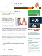 Blood Test Results - Your Guide To Understanding The Numbers NNH