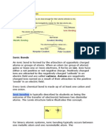 Chemical Bond Types