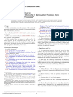 ASTM D 3682-01 Major and Minor Elements in Combustion Residues From