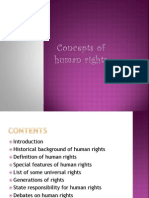 Concepts of Human Rights