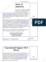 BCS Theory of Superconductivity