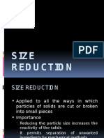 Size Reduction