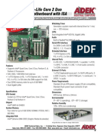 MB-P4BWA Long-Life Core 2 Duo Industrial ATX Motherboard With ISA