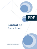 Contrat de Franchise