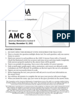 2012 Amc 8 Problem