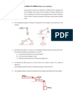 Problemas Dinamica Con y Sin Friccion