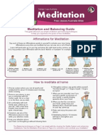 Meditation and Balancing Guide