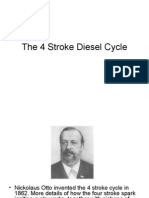 The 4 Stroke Diesel Cycle