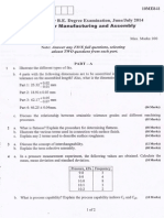 10me848qpset Design For Manufacturing and Assembly