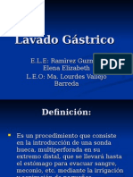 Lavado Gástrico