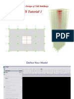 ETABS Tutorial 1: EGN-5439 The Design of Tall Buildings