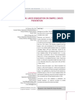 Effect of Er:Yag Laser Irradiation On Enamel Caries Prevention