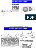 Definition of "Size" From Y14.5.1: ASME Y14.5 Presentation by Alex Krulikowski May 2005