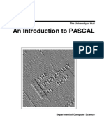 Introduction To Pascal