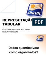 Aula III - Representação Tabular e Gráfica PDF