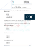 AVR Programming Logical Operations PDF